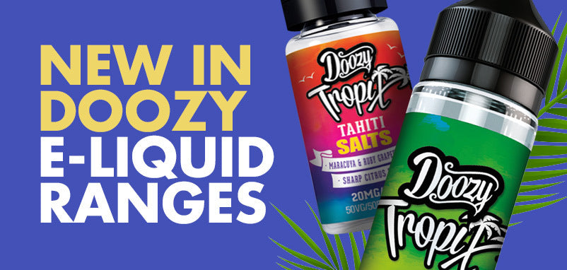 E-Liquid Ranges from Doozy Vape - Pure Flavour, No Additives E-Liquid Ranges from Doozy Vape - Pure Flavour, No Additives