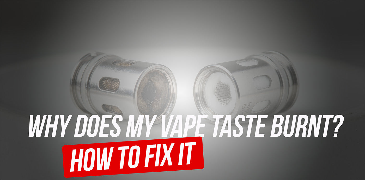 why does my vape juice taste burnt Burnt? How to Fix It Select Flavor ::Rocket Popsicle E-cigarette Potluck | Grape Jelly