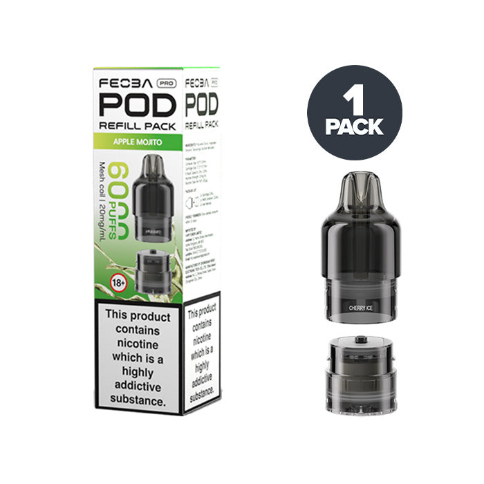 TECHNOLOGY LTD Box Of 5 Feoba Pro 6000 Puffs Vape Only  39.99 Australia  6000 Refill