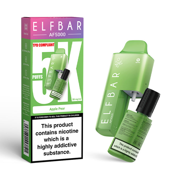 Elf Bar AF5000 Disposable Vape Apple Pear