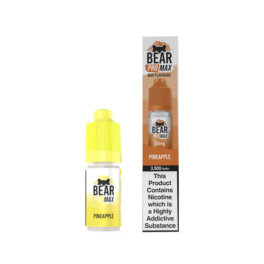 Bear Pro Max 3500 10ml Nic Salt E-Liquid Pineapple