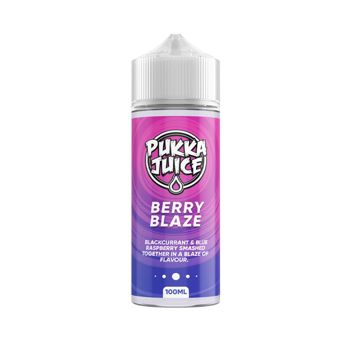 Berry Blaze 100ml Shortfill E-Liquid by Pukka Juice