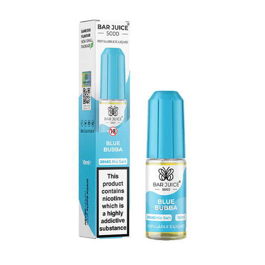 Blue Bubba 10ml Nic Salt E-Liquid by Bar Juice