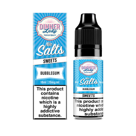 Dinner Lady 10ml Nic Salt Bubblegum