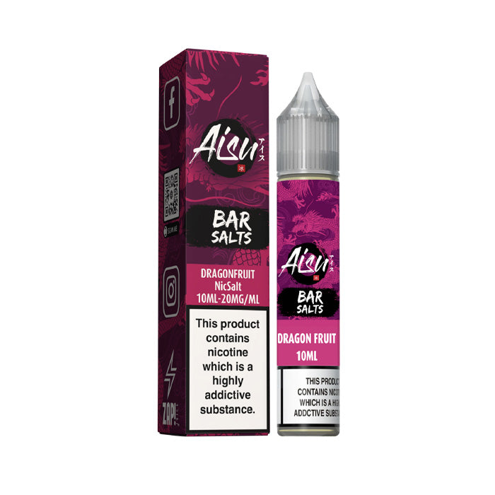 Dragon Fruit 10ml Nic Salt E-Liquid by Aisu Bar Salts Dragon Fruit 10ml Nic Salt E-Liquid by Aisu Bar Salts