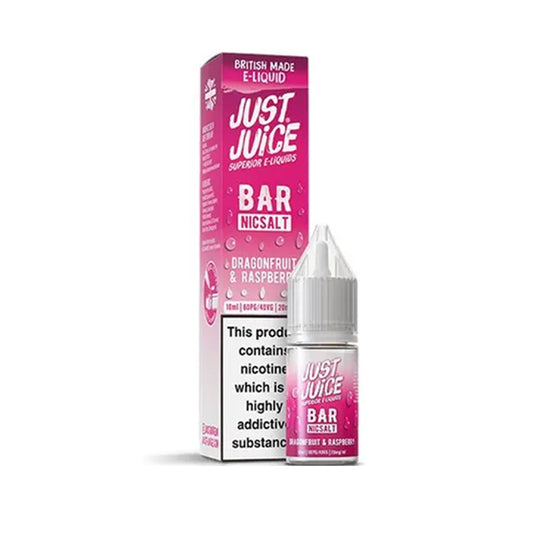Dragonfruit Raspberry 10ml Nic Salt E-Liquid by Just Juice Bar Salts