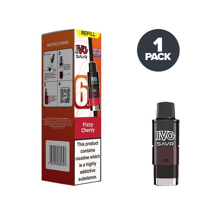 ivg fizzy cherry pods IVG Air Pods Fizzy Cherry