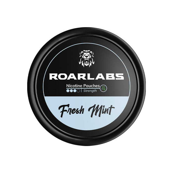 Fresh Mint Roar Labs Nicotine Pouches 10mg