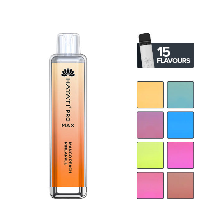 Hayati Pro Max 4000 Zero Nicotine Disposable Vape Kit | From 9.74 Hayati Pro Max 4000 Zero Nicotine Disposable Vape Kit | From 9.74