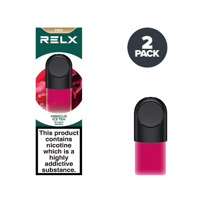 Hibiscus Ice Tea RELX Infinity Pro Pre-filled Pods | Pack of 2 Hibiscus Ice Tea RELX Infinity Pro Pre-filled Pods | Pack of 2
