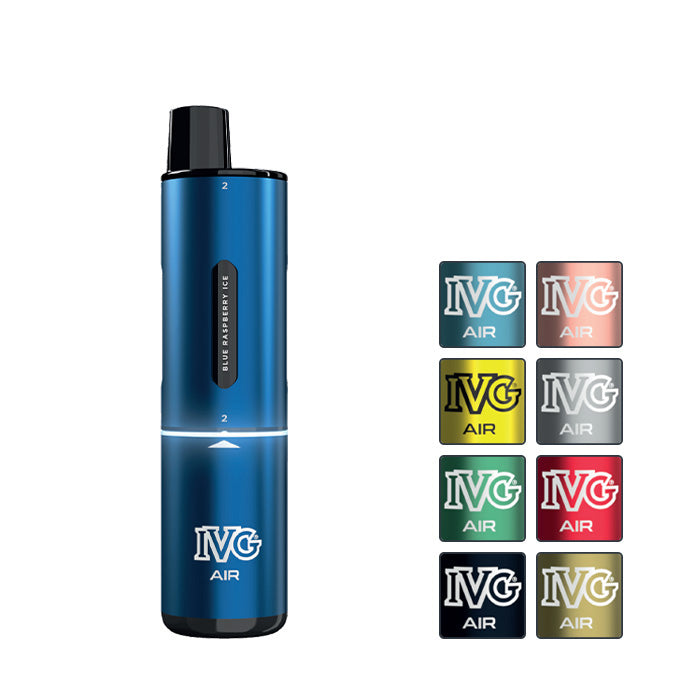 IVG Air 4 in 1 Vape Kit | 4 Pre-filled Pods Included | Rechargeable Device IVG Air 4 in 1 Vape Kit | 4 Pre-filled Pods Included | Rechargeable Device