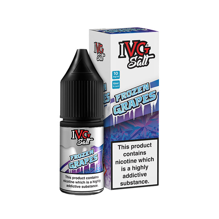 Frozen Grapes 10ml Nic Salt E-Liquid by IVG Multi-Buy Discount