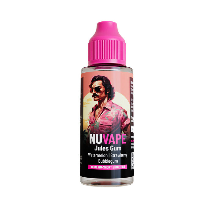 Jules Gum 100ml Shortfill E-Liquid by Nu-Fill | From 9.59 Jules Gum 100ml Shortfill E-Liquid by Nu-Fill | From 9.59