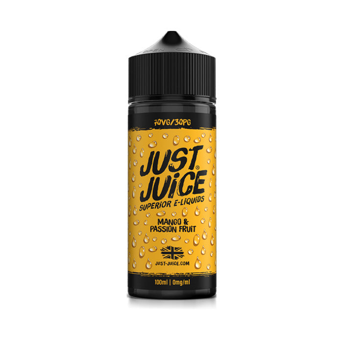 Mango & Passionfruit Shortfill E-Liquid by Just Juice | 100ml