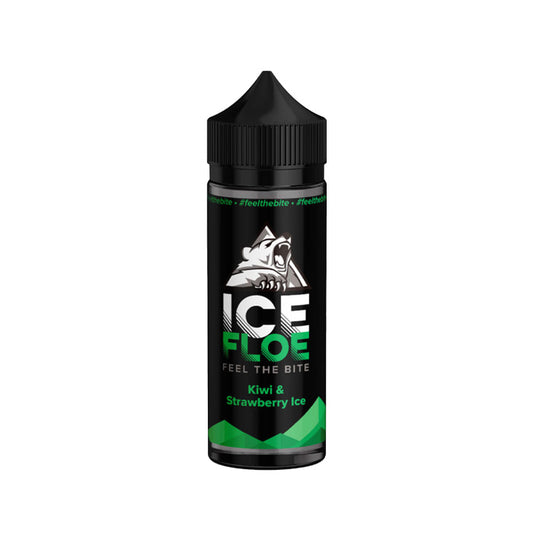 Kiwi Strawberry Ice 100ml Shortfill E-Liquid by Ice Floe