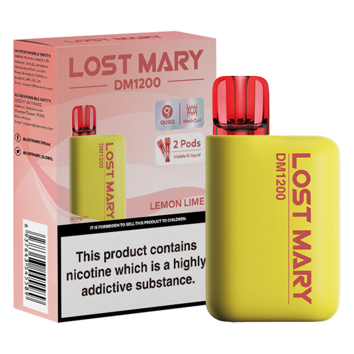Lost Mary DM1200 Disposable Lemon Lime