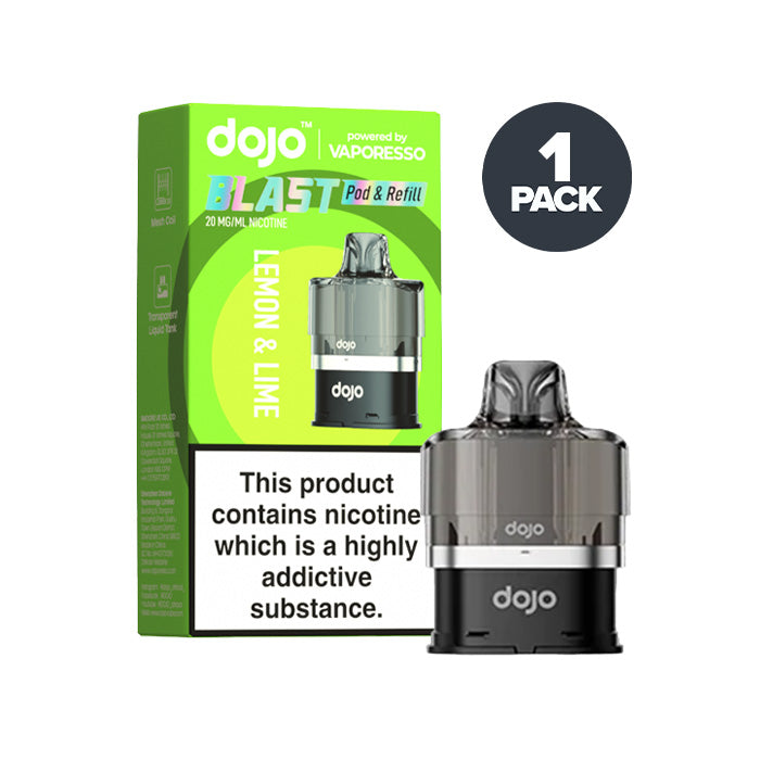 Lemon & Lime Dojo Blast 6000 Pre-filled Pods by Vaporesso | Multi-buy Discount Lemon & Lime Dojo Blast 6000 Pre-filled Pods by Vaporesso | Multi-buy Discount