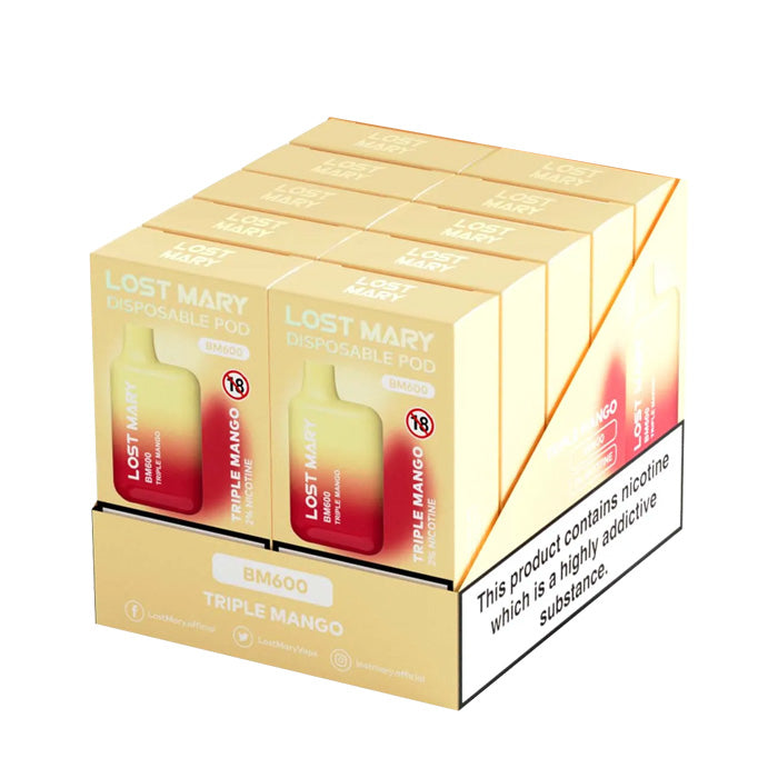 Lost Mary BM600 Disposable Vape Kit Multipack Lost Mary BM600 Disposable Vape Kit Multipack
