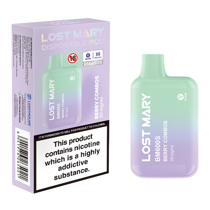 Lost Mary BM600S Disposable Kit Berry Combos