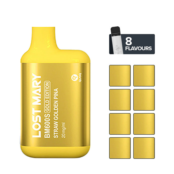 Lost Mary BM600S Gold Edition Disposable Vape | From 3.74