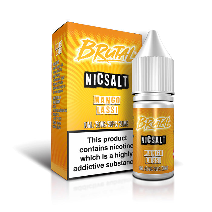 Mango Lassi Nic Salt E-Liquid by Brutal Drinks | From 2.99
