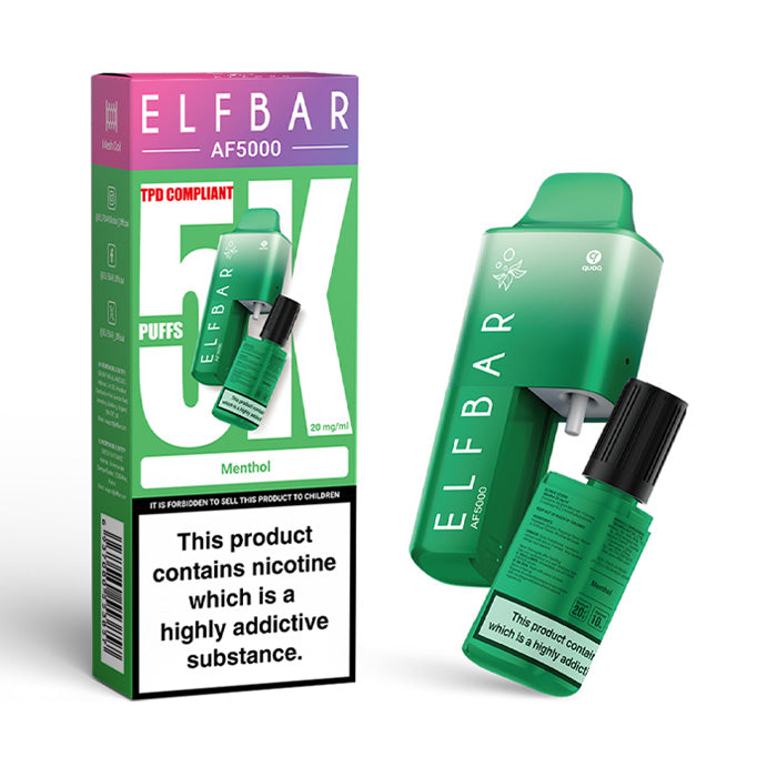 Elf Bar AF5000 Disposable Vape Menthol