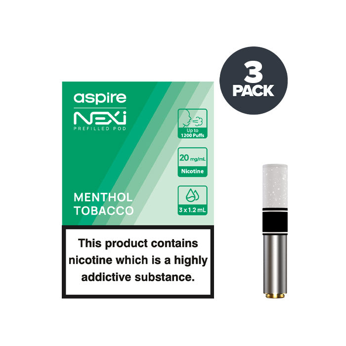 elfbar elfa kaufen Menthol Tobacco Aspire Nexi One Pre-filled Pods