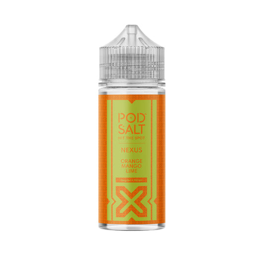 Nexus 100ml Shortfill E-Liquid Orange Mango Lime