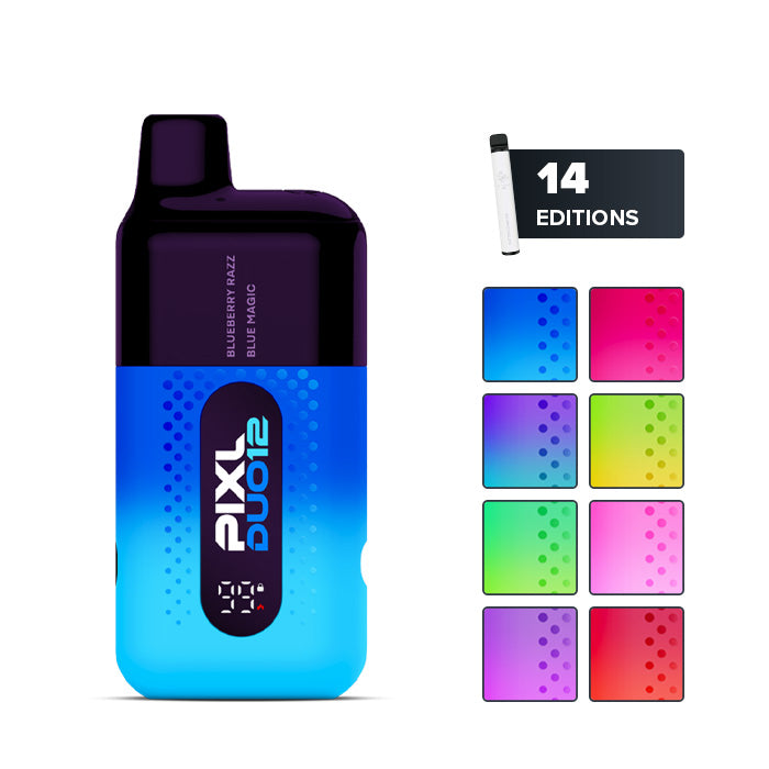 PIXL Duo 12 Disposable Vape Kit 6K Puffs 14 Editions