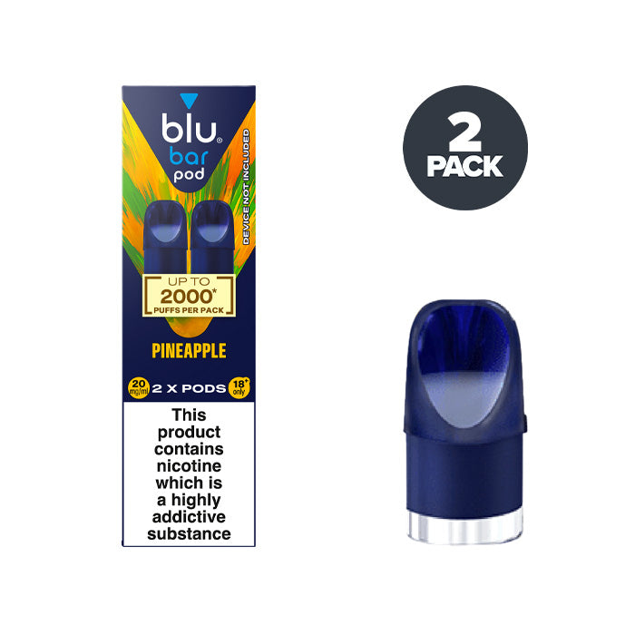 Pineapple Blu Bar Pre-filled Pods Pineapple Blu Bar Pre-filled Pods