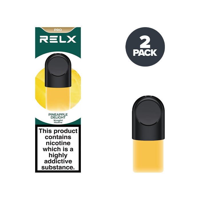 Pineapple Delight RELX Infinity Pro Pre-filled Pods | Pack of 2 Pineapple Delight RELX Infinity Pro Pre-filled Pods | Pack of 2