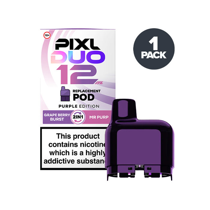 Purple Edition Pixl Duo 12 Pre-filled Pods Purple Edition Pixl Duo 12 Pre-filled Pods