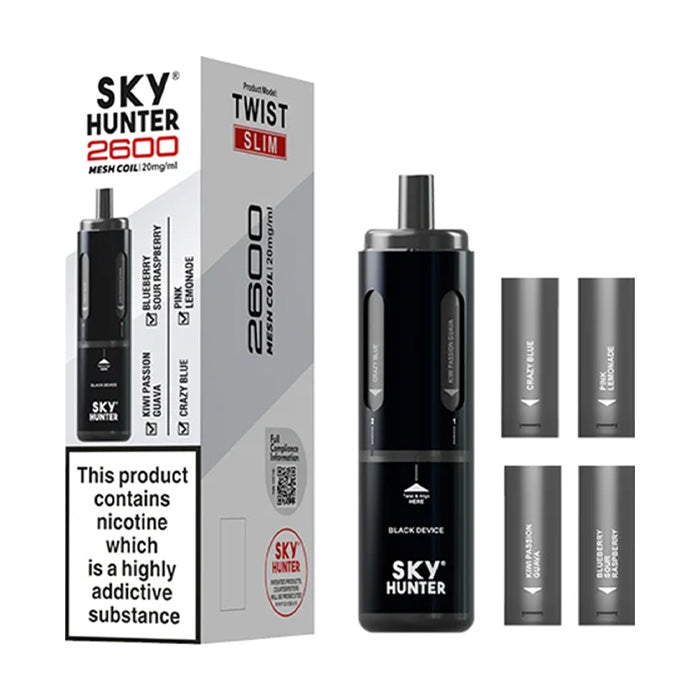 Sky Hunter Slim 2600 Kit Black