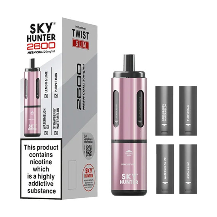 Sky Hunter Slim 2600 Kit Pink