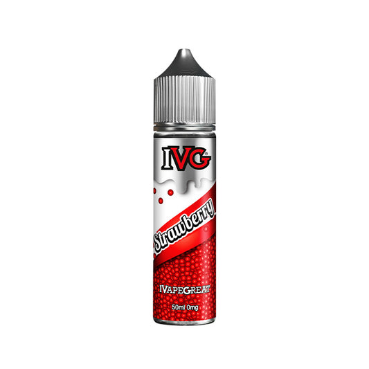 Strawberry 50ml Shortfill E-Liquid by IVG