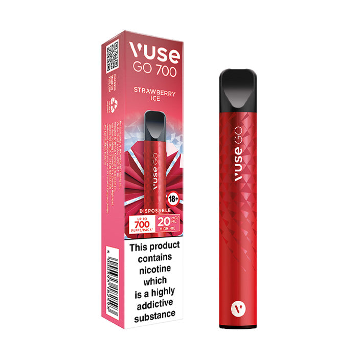 Vuse Go 700 Disposable Strawberry Ice