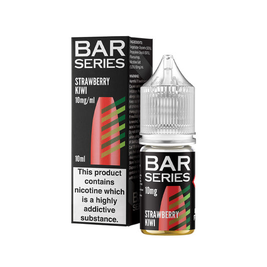 Strawberry Kiwi 10ml Nic Salt E-Liquid by Bar Series