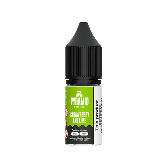 Strawberry and Lime 10ml E-Liquid by Pyramid