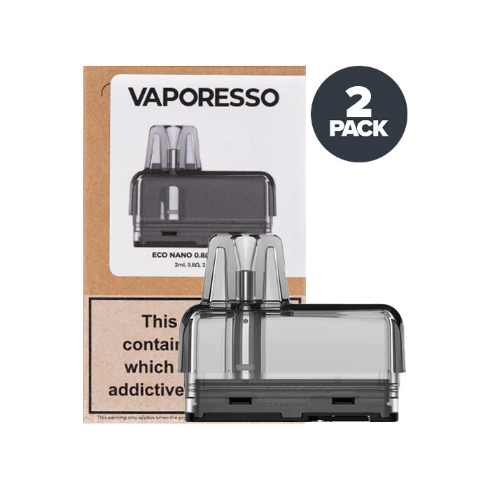 Vaporesso ECO Nano Replacement Pods | Bottom-Filling Vaporesso ECO Nano Replacement Pods | Bottom-Filling