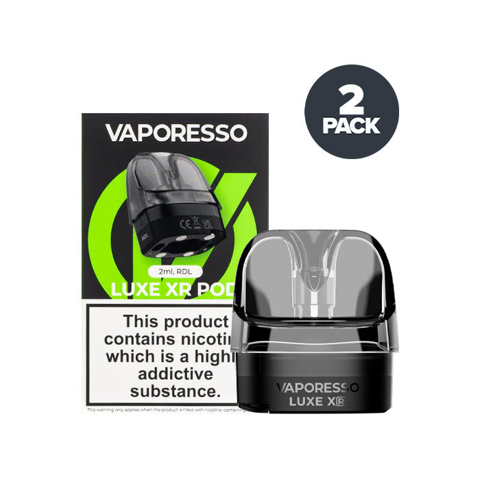 Vaporesso Luxe XR Empty Replacement Pods | UK Ecig Store Vaporesso Luxe XR Empty Replacement Pods | UK Ecig Store