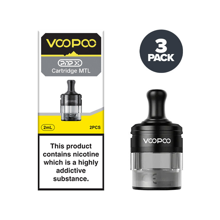 VooPoo PnP X MTL Replacement Pods | Pack of 2 VooPoo PnP X MTL Replacement Pods | Pack of 2