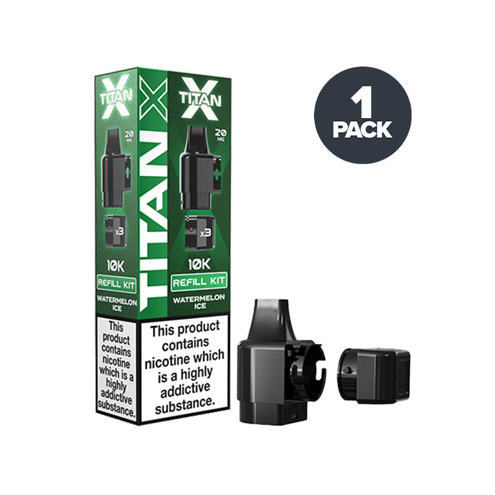 Watermelon Ice Titan X Prefilled Pods Watermelon Ice Titan X Prefilled Pods