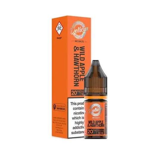 Wild Apple & Hawthorn 10ml Nic Salt E-Liquid by Vaporesso Deliciu