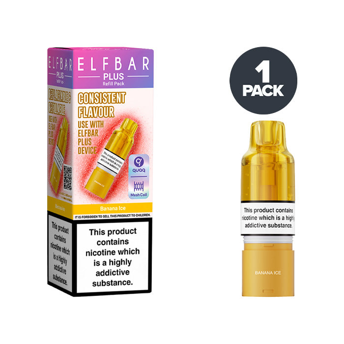 banana ice gold bar vape Banana Ice Geek Bar Pulse Disposable Vape main image 1