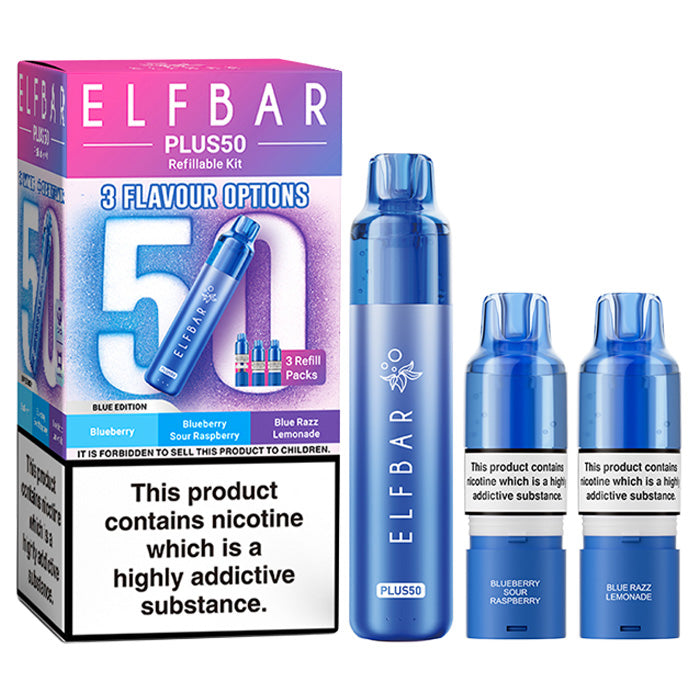 Elf Bar Plus 50 Prefilled Pod Kit Elf Bar Plus 50 Prefilled Pod Kit