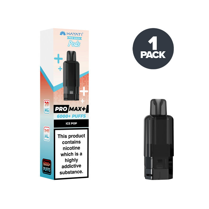 hayati pro max pods flavours Hayati Pro Max+ Plus 6K 6000 Puffs Pre-Filled Replacement Pods main image 0