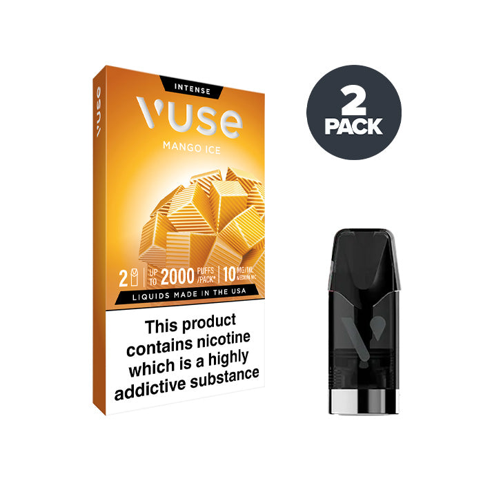elf bar vape uk Mango Ice Vuse Intense Pods | Pack of 2