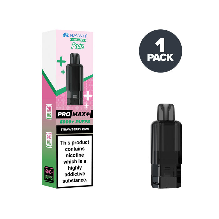 Strawberry Kiwi Hayati Pro Max Plus Prefilled Pods Strawberry Kiwi Hayati Pro Max Plus Prefilled Pods