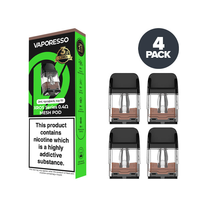 vaporesso xros 3 liquid Vaporesso XROS Corex 3.0 Replacement Pods