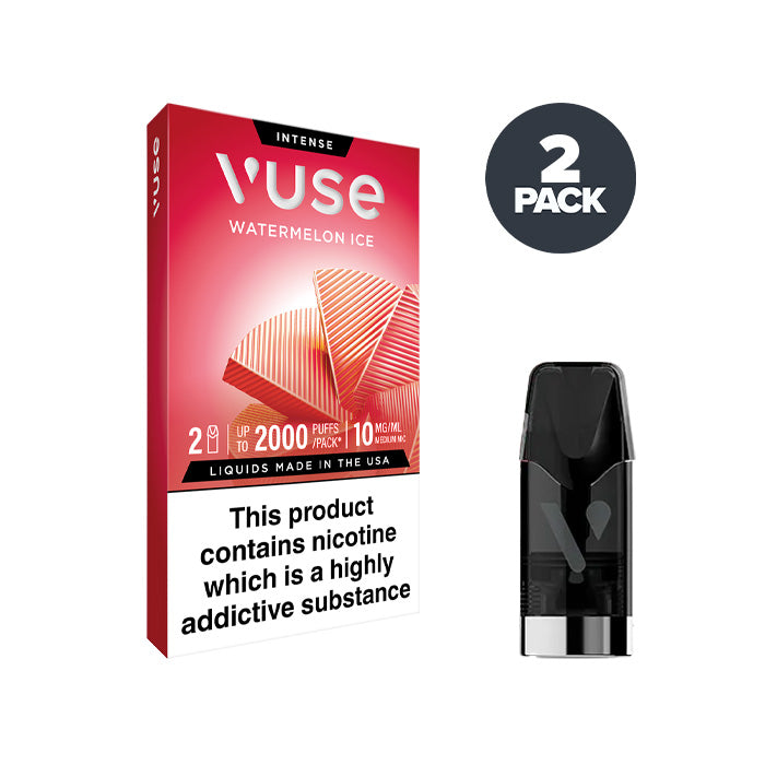 E Pod Vuse Watermelon Ice Vuse Intense Pods | Pack of 2 Chilled Mint ePod Nic E Pod Vuse Watermelon Ice Vuse Intense Pods | Pack of 2 Chilled Mint ePod Nic